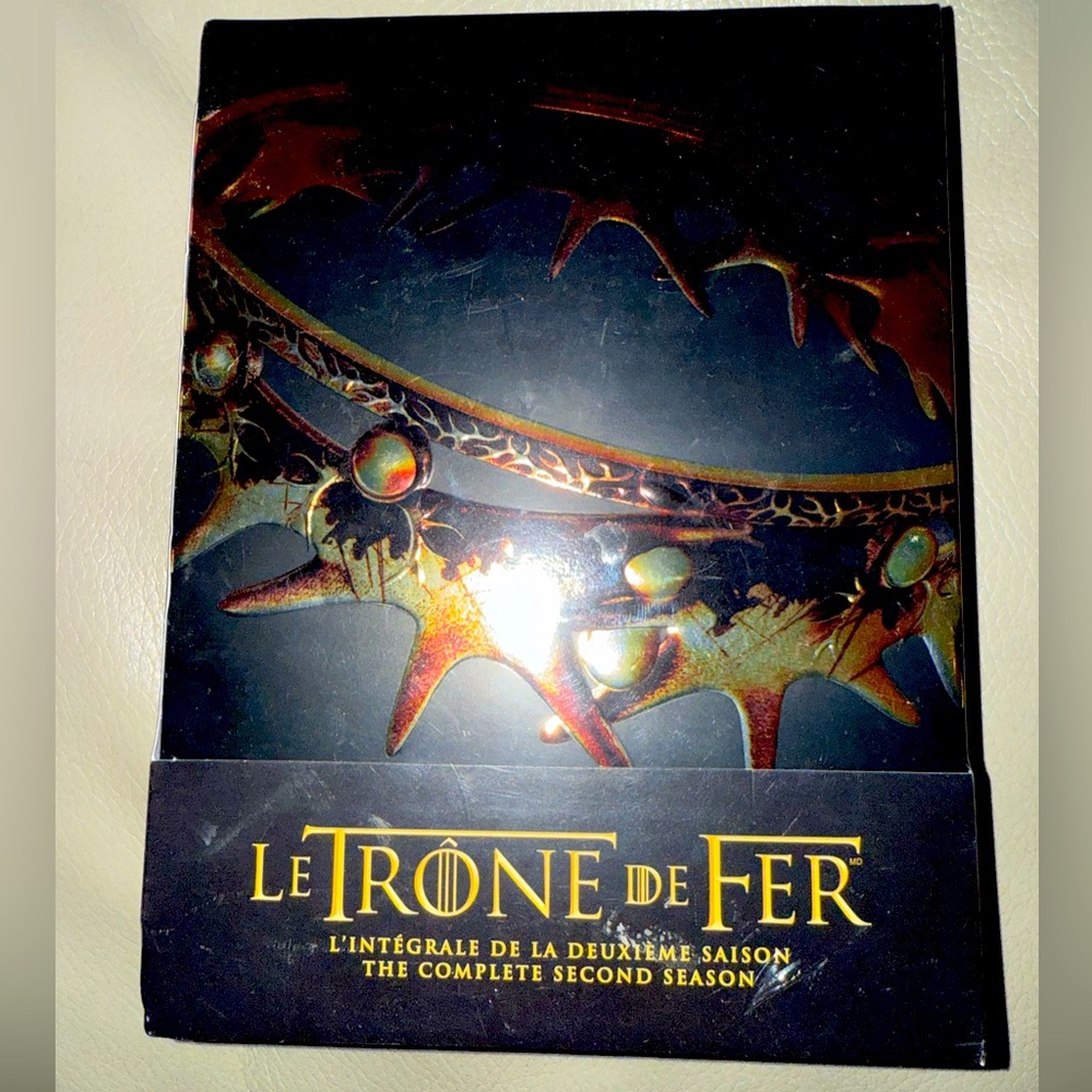 Game of Thrones Season 2 DVD Set French Edition